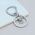 Metal Keychain D-shaped Buckle Three-piece Key Ring Jewelry Accessories D-ring Key Chain Handmade Material Hardware Wholesale