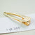 Metal Pearl Gold Hairpin