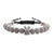 Micro-inlaid Zircon Diamond Ball Crown Woven Adjustable Bracelet