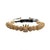 Micro-inlaid Zircon Diamond Ball Crown Woven Adjustable Bracelet