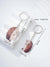 Modern Style Animal Metal Couple Bag Pendant Keychain