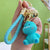 Modern Style Animal Resin Unisex Bag Pendant Keychain