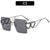 Modern Style Classic Style Heart Shape Pc Square Frameless Men's Sunglasses