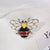 Modern Style Classic Style Pin Insect Alloy Inlay Unisex Brooches