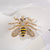 Modern Style Classic Style Pin Insect Alloy Inlay Unisex Brooches