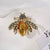 Modern Style Classic Style Pin Insect Alloy Inlay Unisex Brooches