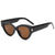 Modern Style Classic Style Streetwear Geometric Pc Cat Eye Full Frame Women's Sunglasses