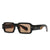 Modern Style Color Block Pc Square Full Frame Women's Sunglasses