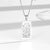 Modern Style Constellation Stainless Steel Titanium Steel Plating Pendant Necklace