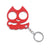 Modern Style Cool Style Cat Alloy Self-defense Women's Bag Pendant Keychain