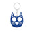 Modern Style Cool Style Cat Alloy Self-defense Women's Bag Pendant Keychain