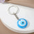 Modern Style Devil's Eye Resin Glass Bag Pendant Keychain