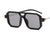 Modern Style Geometric Ac Square Full Frame Women's Sunglasses