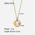 Modern Style Heart Shape 304 Stainless Steel Plating Chain Pendant Necklace