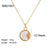 Modern Style Heart Shape Stainless Steel Plating Chain Pendant Necklace