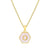 Modern Style Letter 304 Stainless Steel 18K Gold Plated Plating Stainless Steel Necklaces