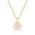 Modern Style Letter 304 Stainless Steel 18K Gold Plated Plating Stainless Steel Necklaces