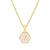 Modern Style Letter 304 Stainless Steel 18K Gold Plated Plating Stainless Steel Necklaces