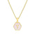 Modern Style Letter 304 Stainless Steel 18K Gold Plated Plating Stainless Steel Necklaces