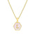 Modern Style Letter 304 Stainless Steel 18K Gold Plated Plating Stainless Steel Necklaces