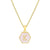 Modern Style Letter 304 Stainless Steel 18K Gold Plated Plating Stainless Steel Necklaces