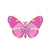 Modern Style Pin Butterfly Alloy Plating Unisex Brooches