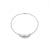 Modern Style Round Stainless Steel Titanium Steel Plating Choker