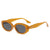 Modern Style Simple Style Classic Style Oval Pc Oval Frame Full Frame Women's Sunglasses