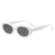 Modern Style Simple Style Classic Style Oval Pc Oval Frame Full Frame Women's Sunglasses