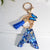 Modern Style Simple Style Letter Resin Painted Women's Keychain