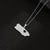 Modern Style Simple Style Map Heart Shape Titanium Steel Plating Hollow Out Pendant Necklace Long Necklace