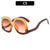 Modern Style Solid Color Ac Toad Glasses Full Frame Women's Sunglasses