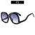 Modern Style Solid Color Ac Toad Glasses Full Frame Women's Sunglasses