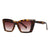 Modern Style Solid Color Pc Cat Eye Full Frame Men's Sunglasses