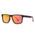 Modern Style Solid Color Pc Square Full Frame Men's Sunglasses