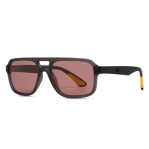 Modern Style Solid Color Pc Square Full Frame Men's Sunglasses