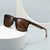 Modern Style Solid Color Pc Square Full Frame Men's Sunglasses