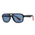 Modern Style Solid Color Pc Square Full Frame Men's Sunglasses