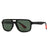 Modern Style Solid Color Pc Square Full Frame Men's Sunglasses