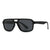 Modern Style Solid Color Pc Square Full Frame Men's Sunglasses