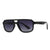 Modern Style Solid Color Pc Square Full Frame Men's Sunglasses