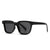 Modern Style Solid Color Pc Square Full Frame Women's Sunglasses