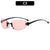 Modern Style Sports Star Pc Special-Shaped Mirror Oval Frame Frameless Glasses