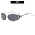 Modern Style Sports Star Pc Special-Shaped Mirror Oval Frame Frameless Glasses