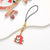 Modern Style Streetwear Christmas Hat Snowman Metal Plating Christmas Bag Pendant Keychain