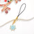 Modern Style Streetwear Christmas Hat Snowman Metal Plating Christmas Bag Pendant Keychain