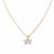 Modern Style Sun Heart Shape Stainless Steel Titanium Steel Plating Inlay Zircon Pendant Necklace