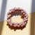 Mori Girl Style Small Fresh Style Handmade Beaded Pearl Headline  Korean Style Internet Celebrity Distinctive Hair Ring Bracelet Dual-purpose Headwear