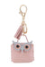 Multicolor Pu Leather Owl Bag Charms