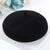 Mushroom Cap New Parent-child Beret Autumn And Winter Wool Solid Color Simple Adult Painter Hat Wholesale